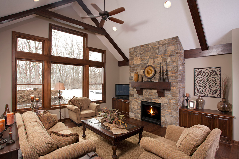 Rustic-Living-Room - Interior Impressions