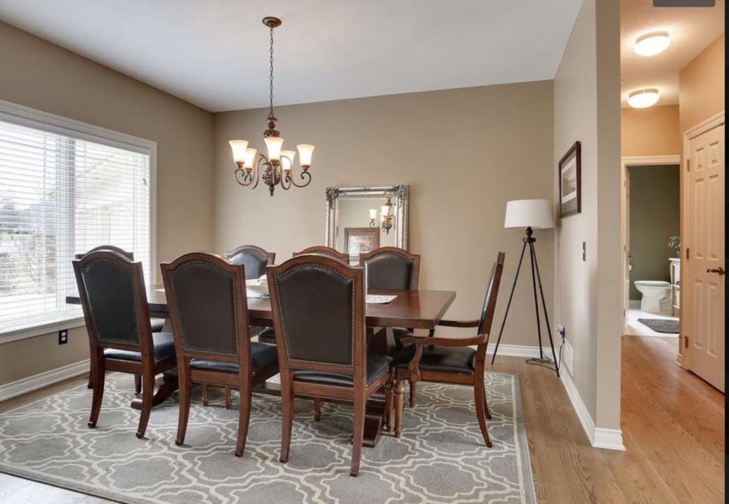 Nelson Home Dining Room Before