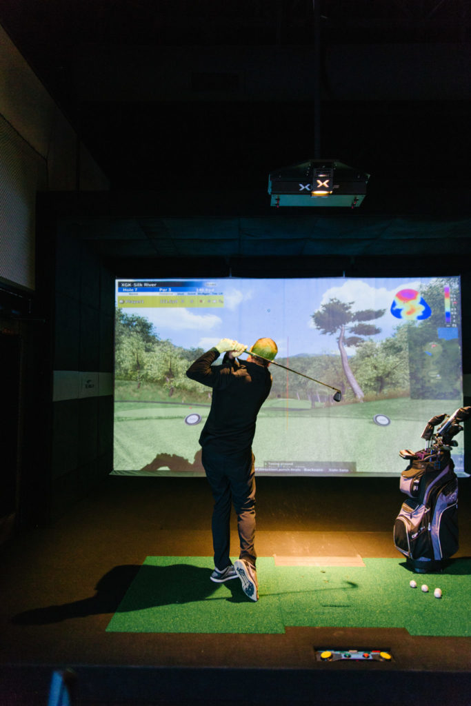 X-Golf Indoor Golfing
