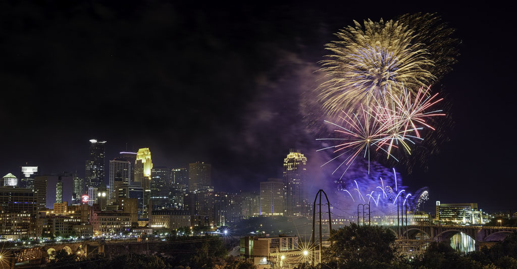 Minneapolis fireworks