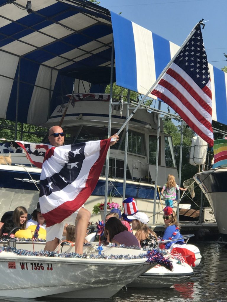 Fourth of July Dinghy Parade