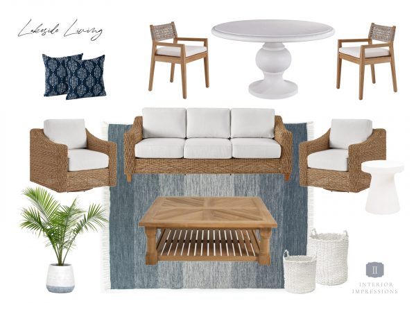 3 Outdoor Furniture Mood Boards for 2021